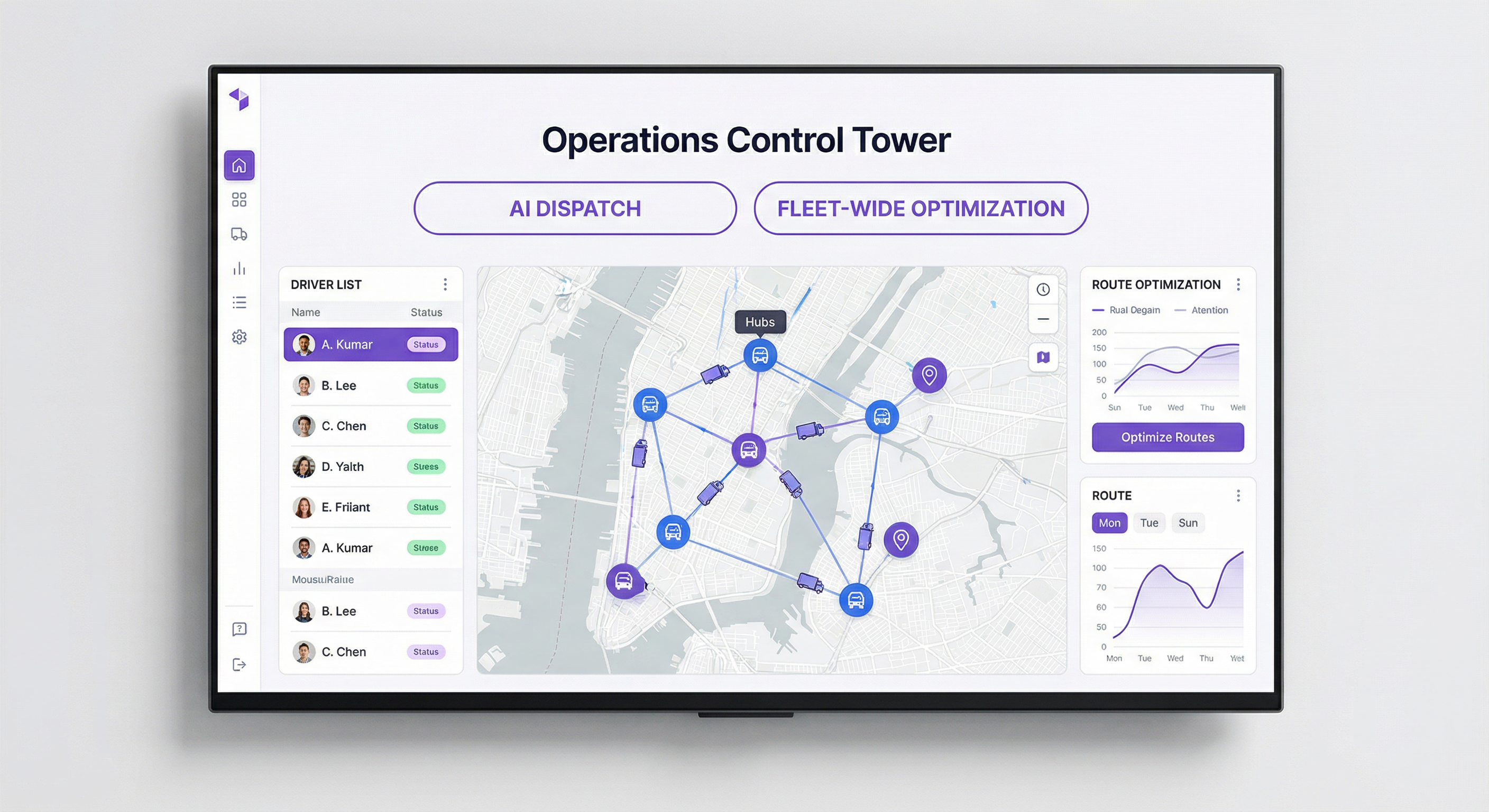 Multi-tenant control tower